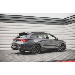 Накладки сплиттеры на пороги на Seat Leon IV FR